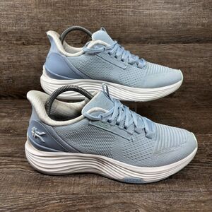 Kuru Atom 2 Shoes Women's 9 M Mist Blue Bright White Walking Running Sneakers